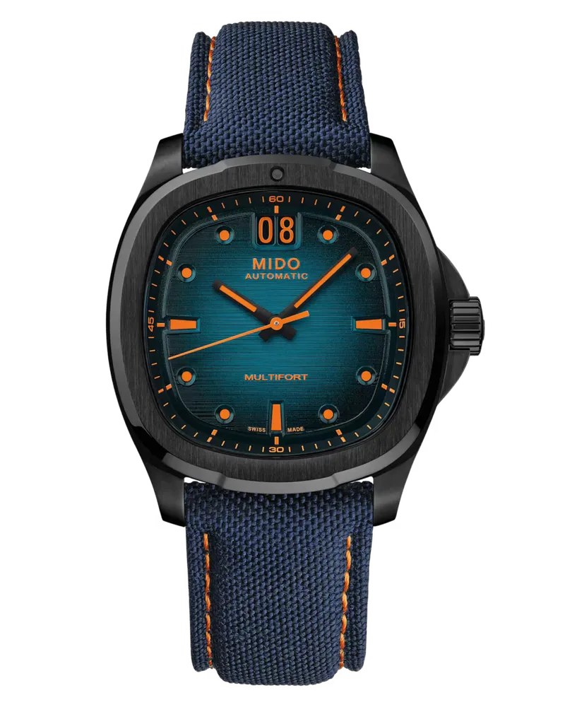 Mido Multifort TV  Big Date Herrenuhr M049.526.37.041.00 Blau
