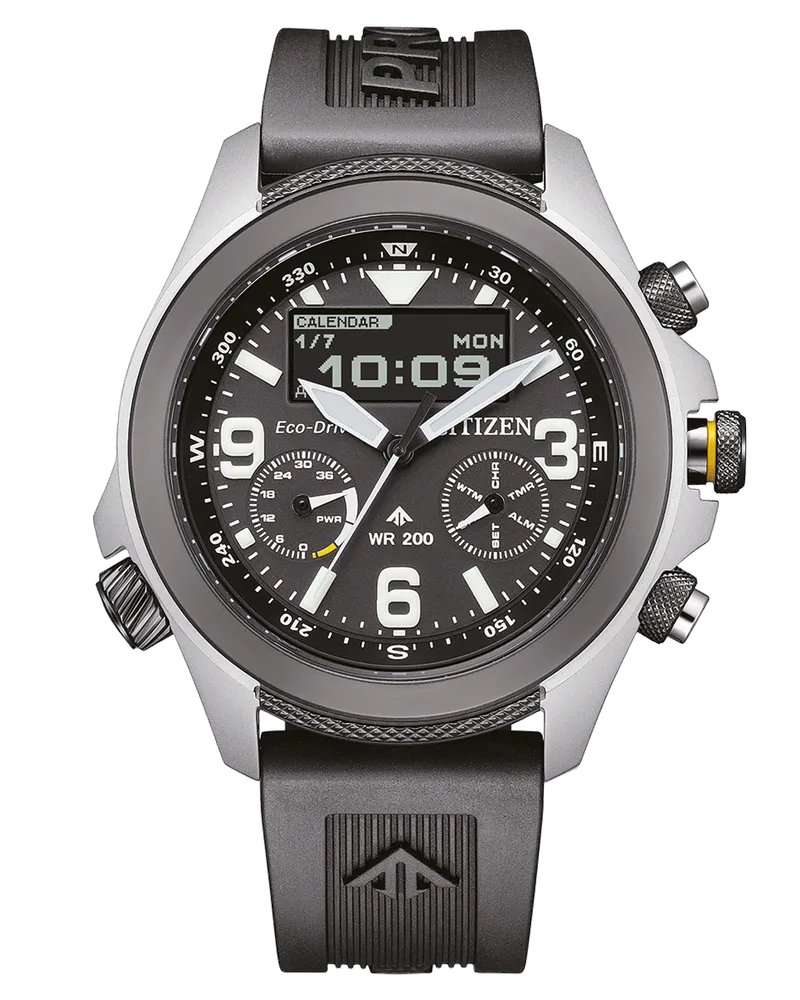 Citizen Eco-Drive Chronograph Herrenuhr JV1007-07E Schwarz