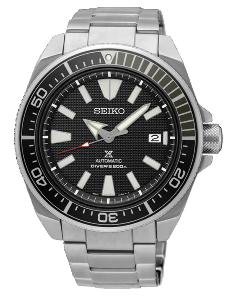 Seiko Prospex Divers New Samurai Automatikuhr Herrenuhr SRPF03K1 Schwarz