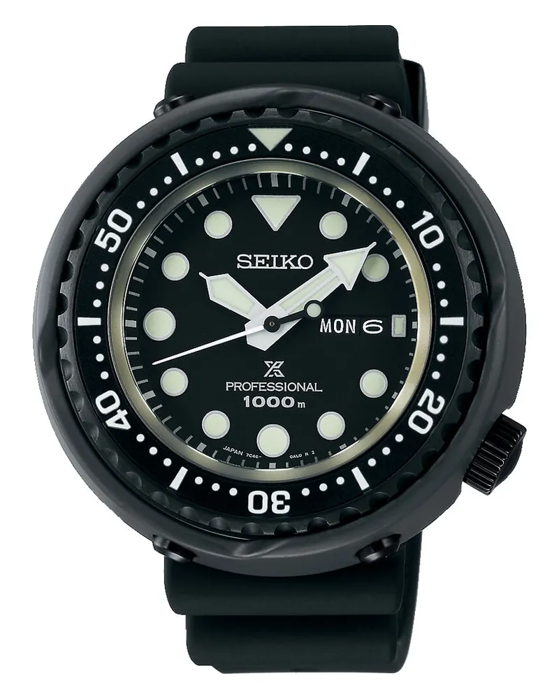 Seiko Prospex SEA Quarz Professional Diver‘s Herrenuhr S23631J1 Schwarz