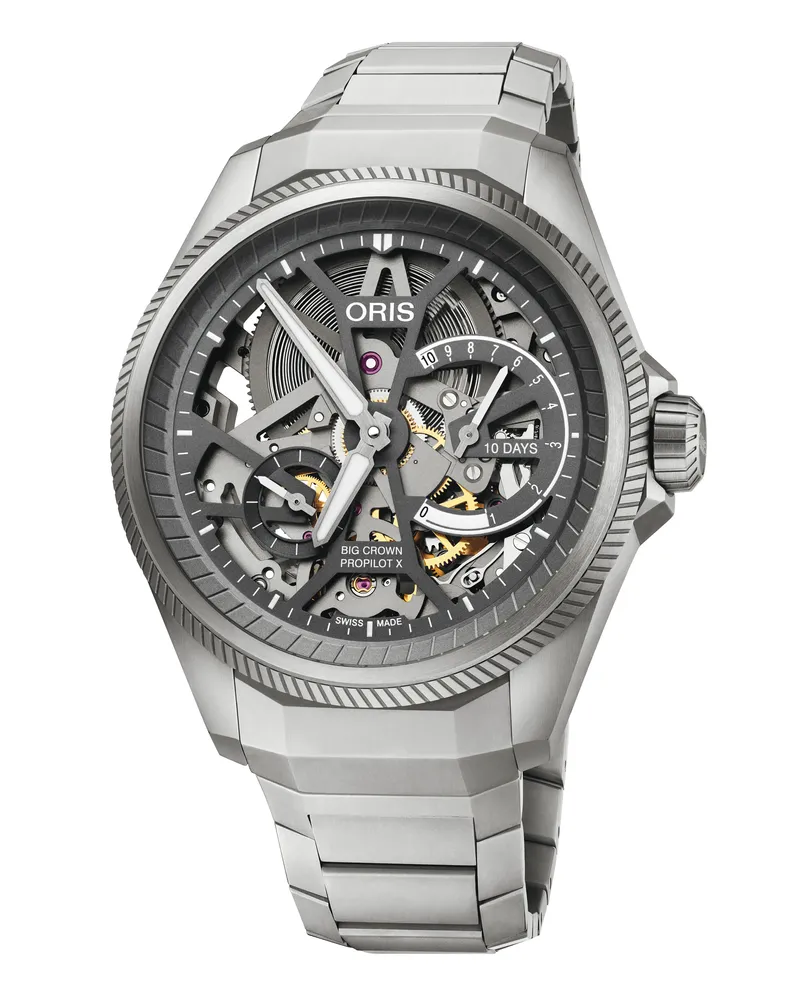 ORIS Herrenuhr BC ProPilot X Grau