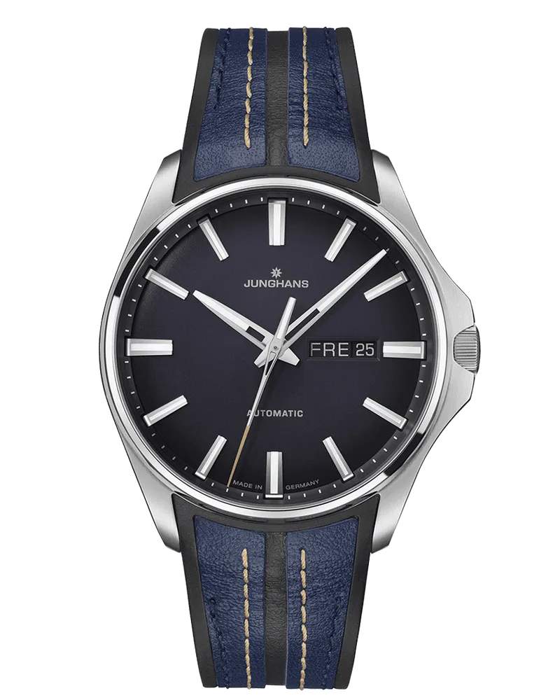 Junghans Meister S Automatic Herrenuhr 27/4211.00 Blau