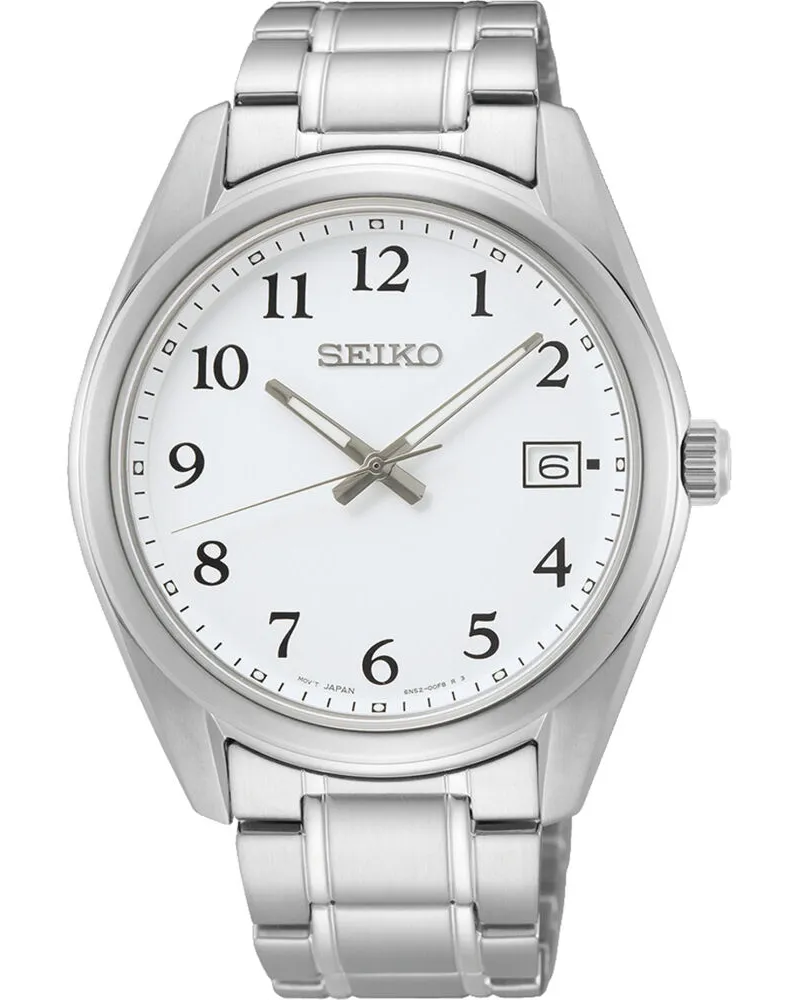 Seiko Classique SUR459P1 Herrenuhr Weiß