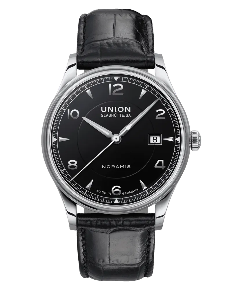 Union Glashütte Noramis Herrenuhr D016.407.16.057.00 Schwarz