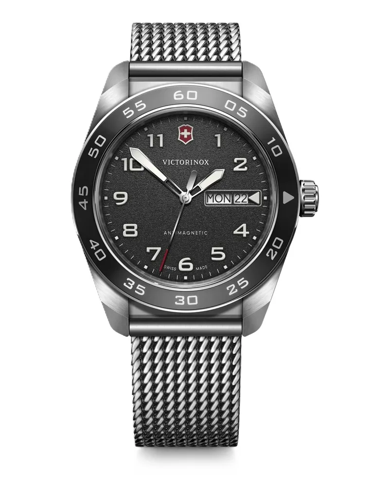 Victorinox SWISS ARMY QUARTZ Herrenuhr 242043 Schwarz