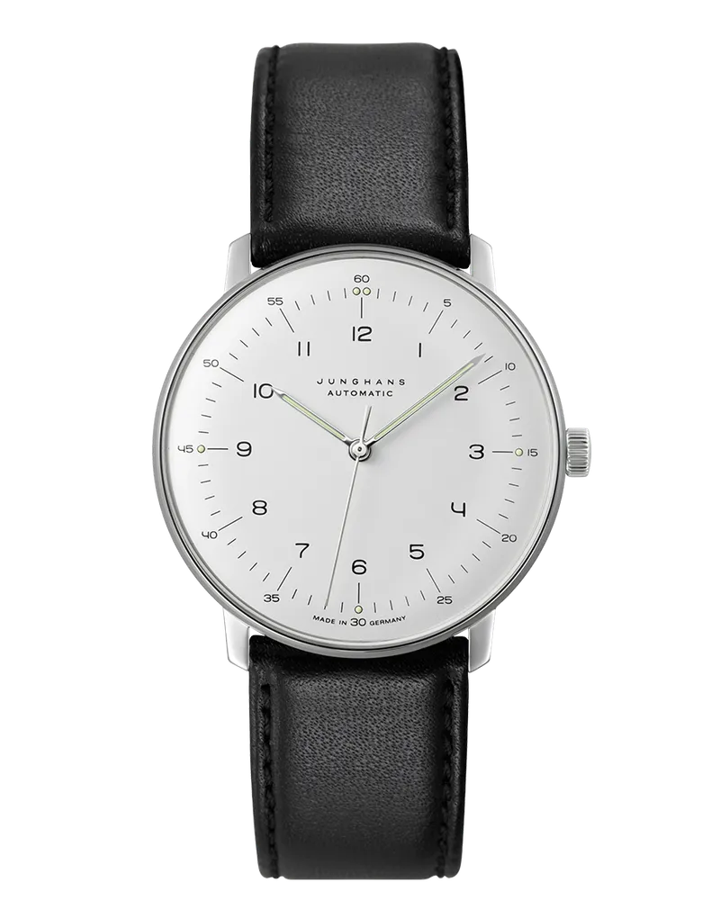 Junghans max bill Automatic Saphirglas Herrenuhr 027/3500.02 Weiß