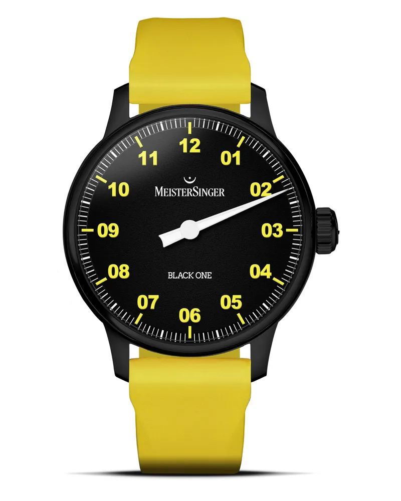 MeisterSinger Edition Black One Herrenuhr ED-PR-BLACK ONE Schwarz