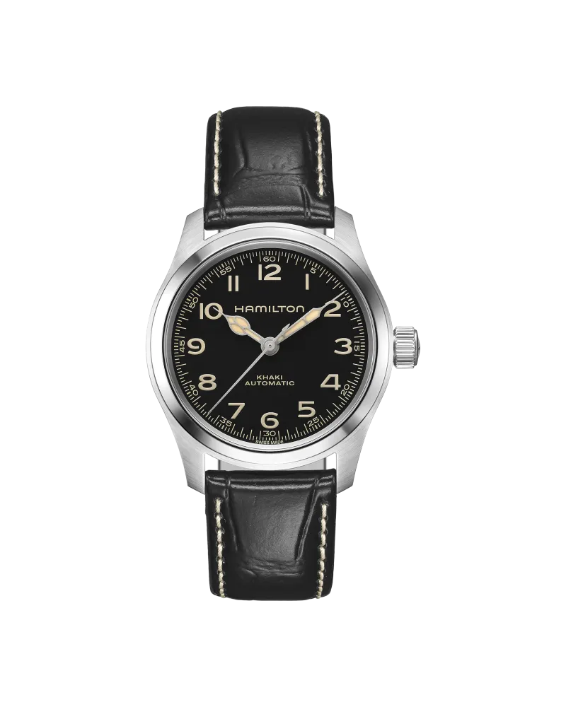 HAMILTON Khaki Field Murph Herrenuhr Automatik H70405730 Schwarz