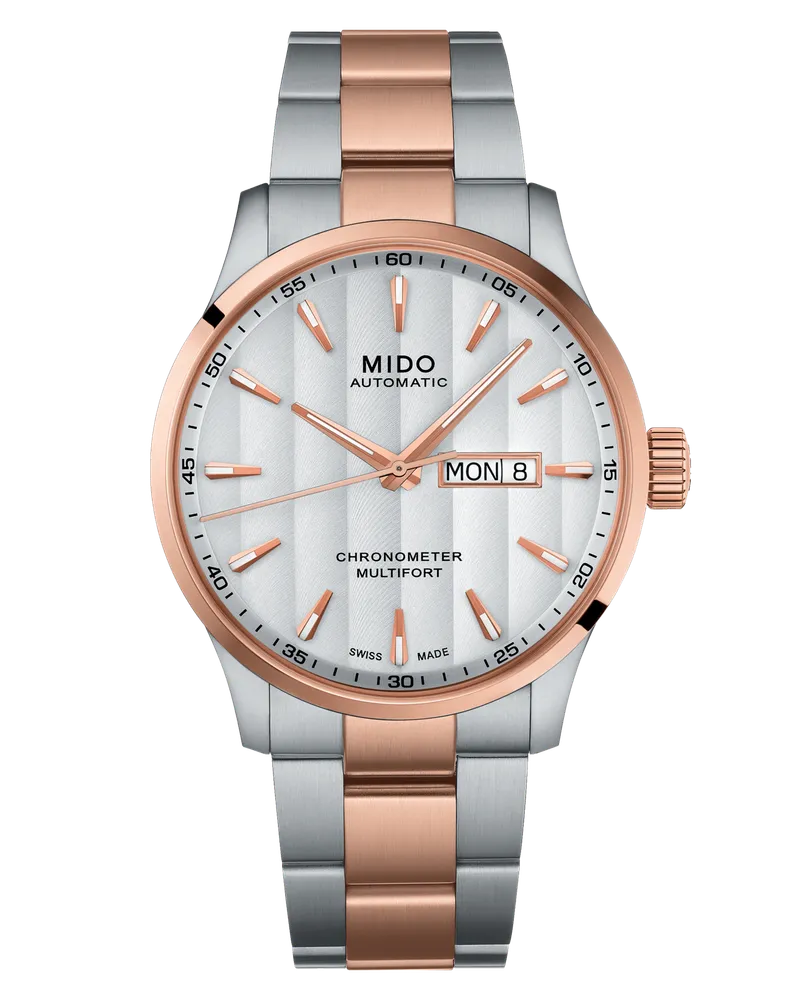 Mido Chronometer Herrenuhr M038.431.22.031.00 Silber