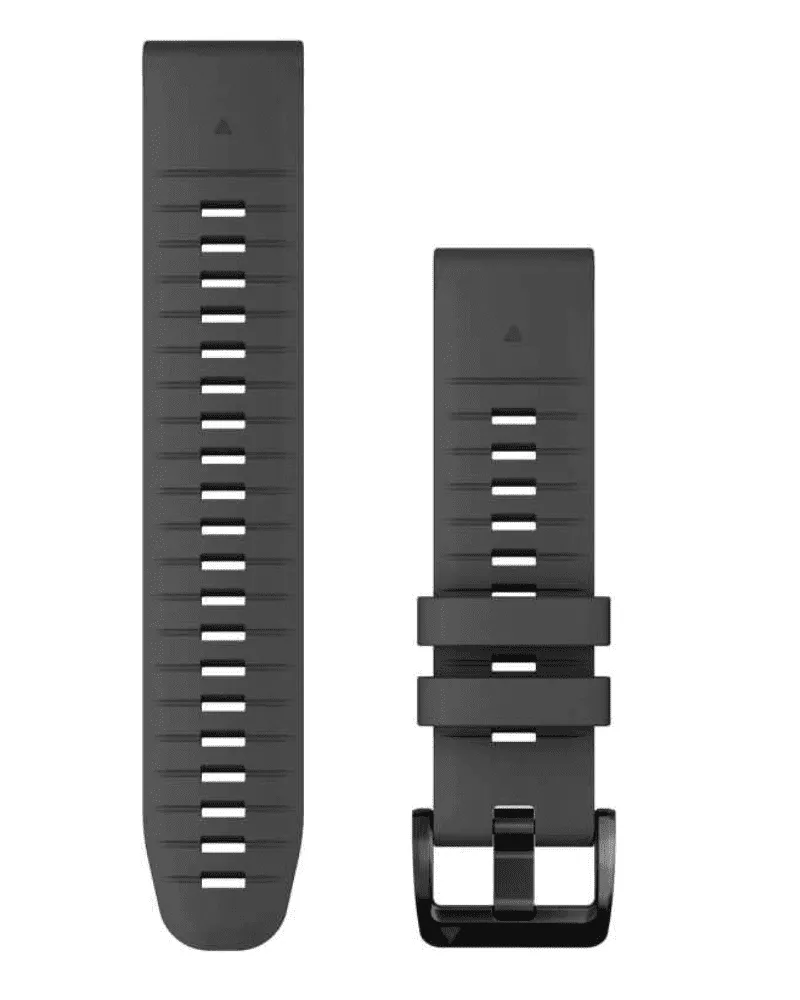 Garmin Ersatzarmband (Schnellwechsel-System) Silikonband anthrazit 