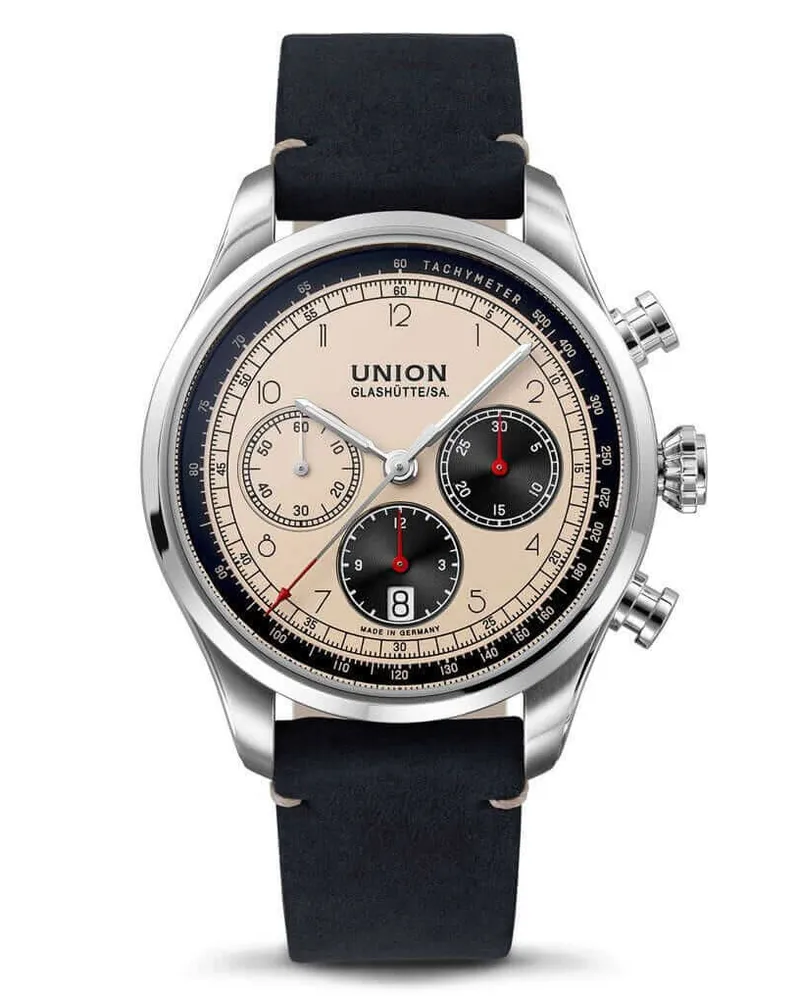 Union Glashütte Belisar Herrenuhr D009.427.16.262.02 Creme