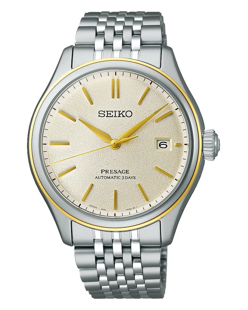 Seiko Presage Classic Automatik Herrenuhr SPB478J1 Gold