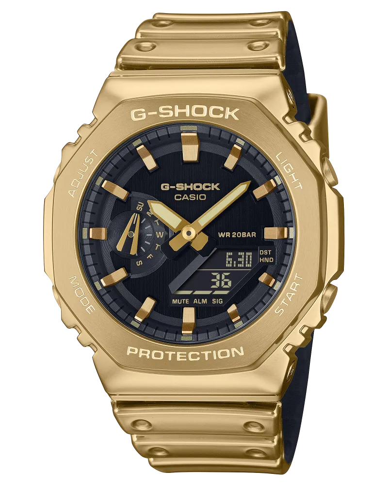 Casio Classic Herrenuhr GM-2100YMG-9AER Schwarz