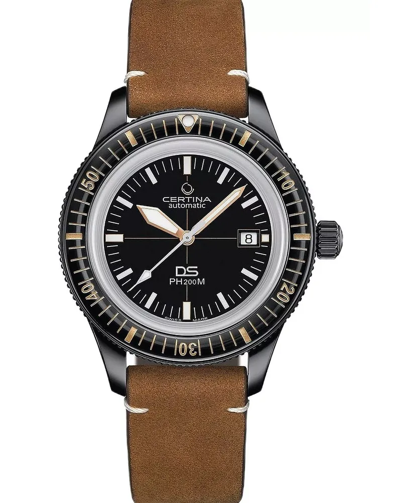 Certina DS Automatik Herrenuhr C036.407.36.050.00 Schwarz