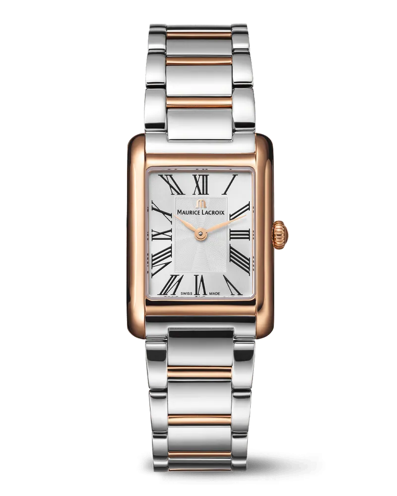 Maurice Lacroix FIABA SQUARE Herrenuhr FA1205-PVP02-110-A Silber