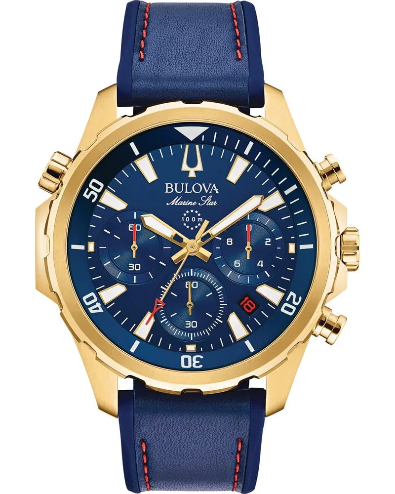 BULOVA Herrenuhr Marine Star 