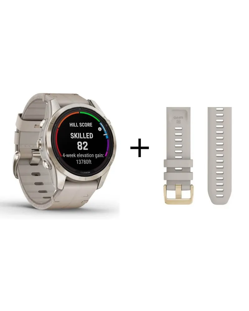 Garmin fēnix® 7S Pro Sapphire Solar Beige/Softg 