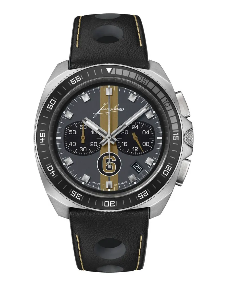 Junghans 1972 Chronoscope Sports Edition 2025 Herrenuhr 41/4578.00 Schwarz
