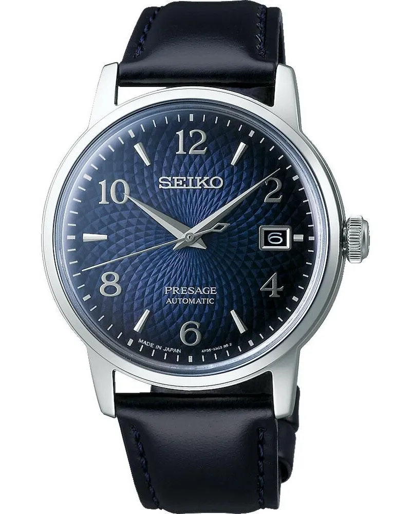Seiko Presage Automatik Herrenuhr SRPE43J1 Blau