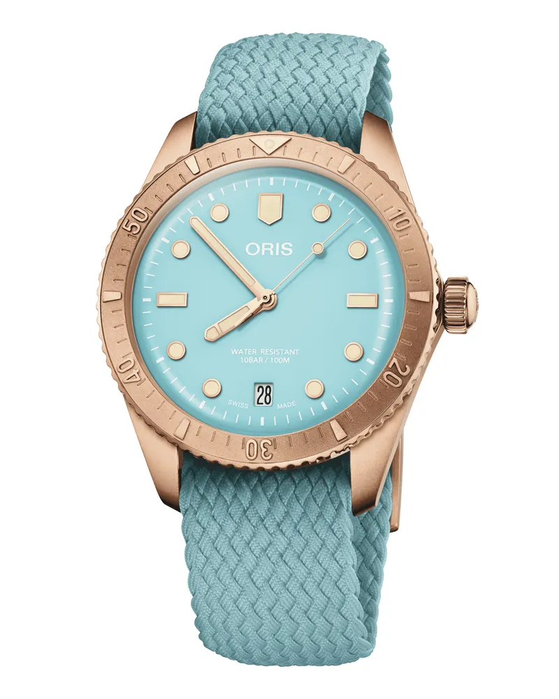 ORIS Divers Sixty‑Five Cotton Candy 38mm Unisexuhr 01 733 7771 3155-07 3 19 02BRS 
