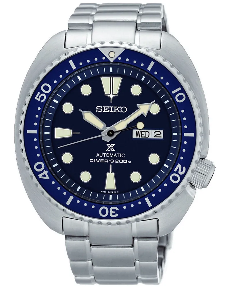 Seiko Herrenuhr Prospex Divers Automatik SRPE89K1 Blau