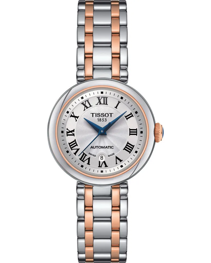 Tissot Bellissima Automatik Damenuhr T126.207.22.013.00 Silber