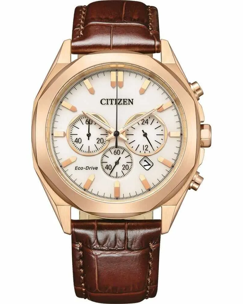 Citizen Eco-Drive Herrenuhr CA4593-15A Creme