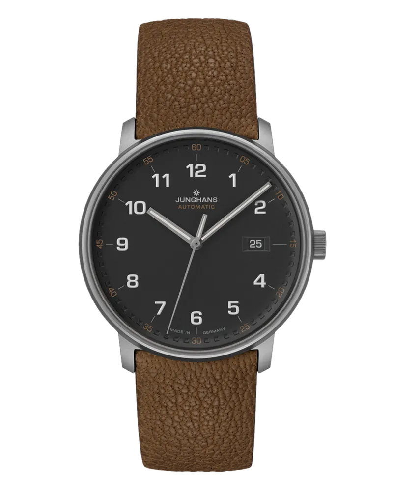 Junghans FORM A Titan 027/2002.00 Herrenuhr Schwarz