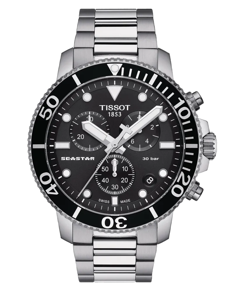 Tissot SEASTAR 1000 Herrenuhr T120.417.11.051.00 Schwarz
