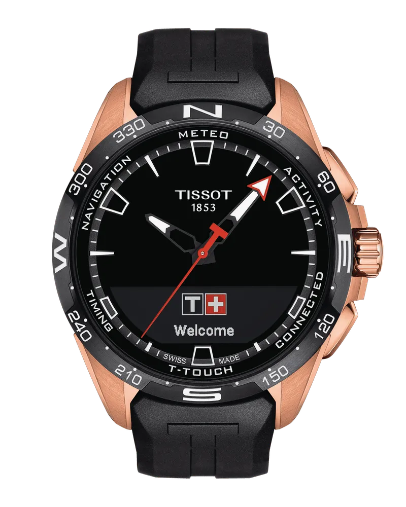 Tissot T-TOUCH CONNECT SOLAR Herrenuhr T121.420.47.051.02 Schwarz