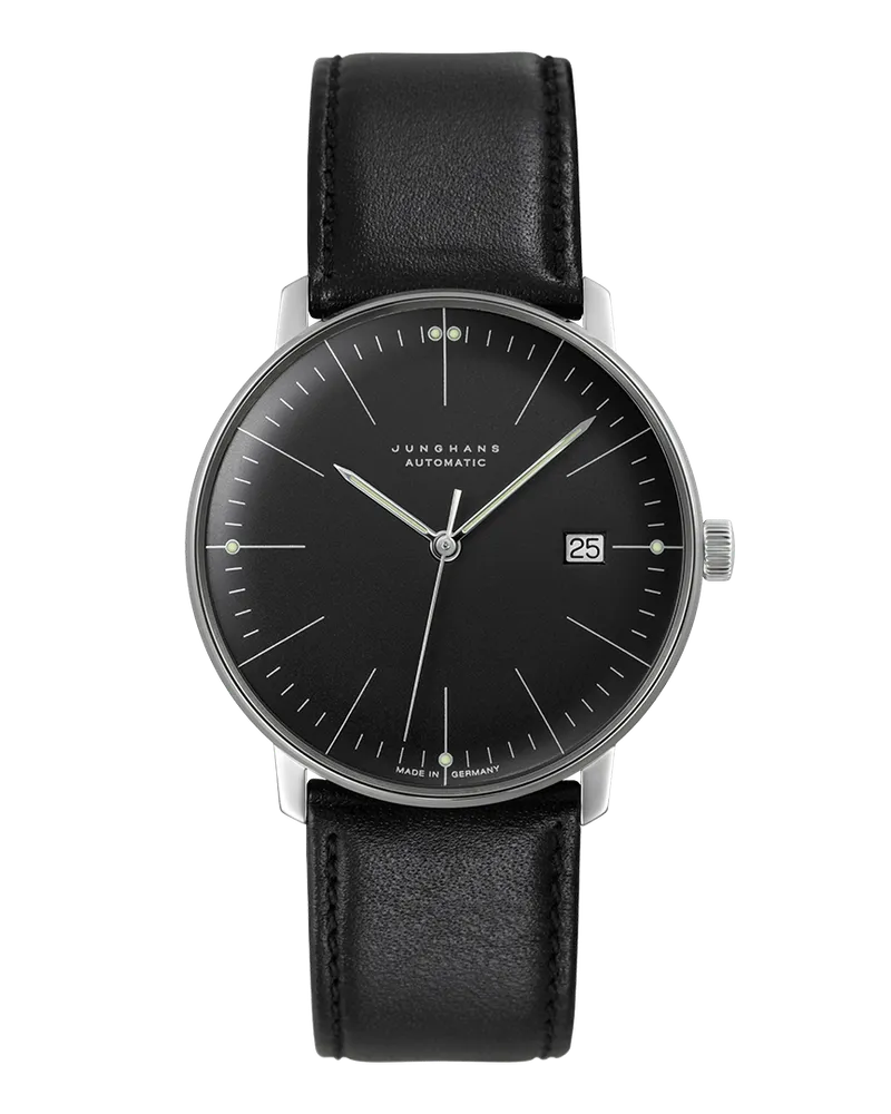Junghans max bill Automatic 027/4701.02 Herrenuhr Schwarz