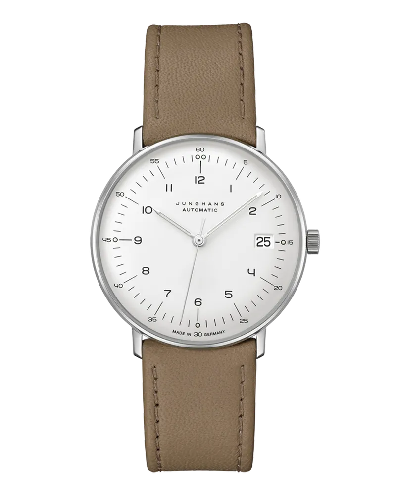 Junghans max bill Kleine Automatic 027/4107.02 Damenuhr Weiß
