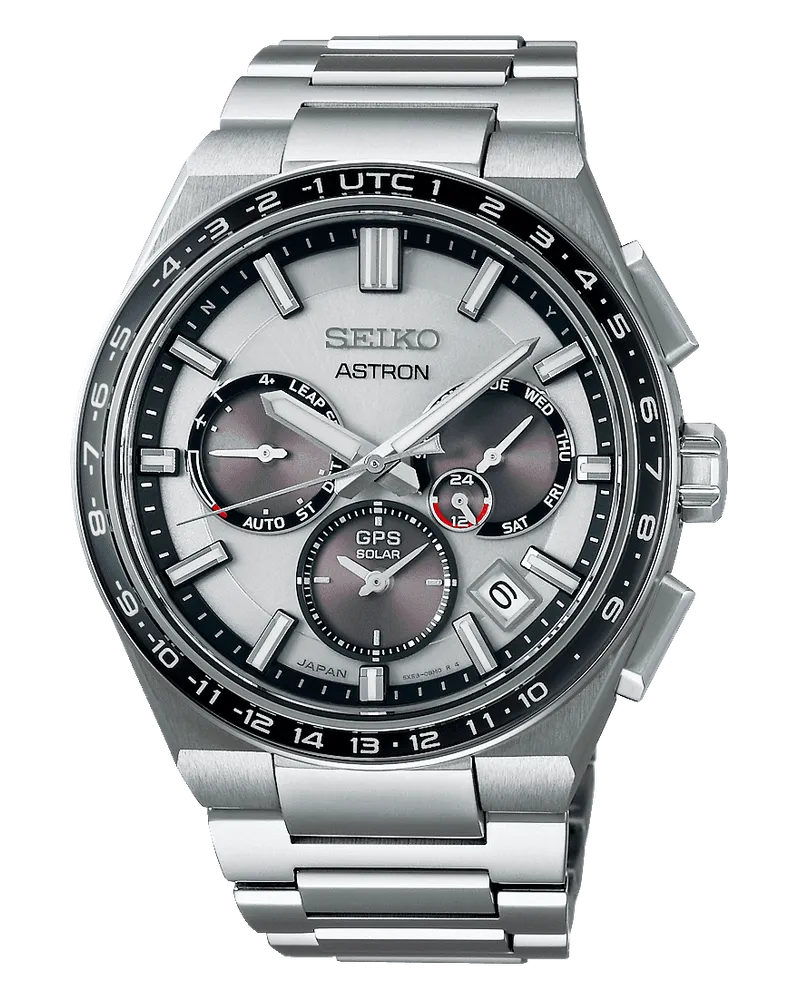 Seiko Astron GPS Solar Dual-Time Herrenuhr SSH1 