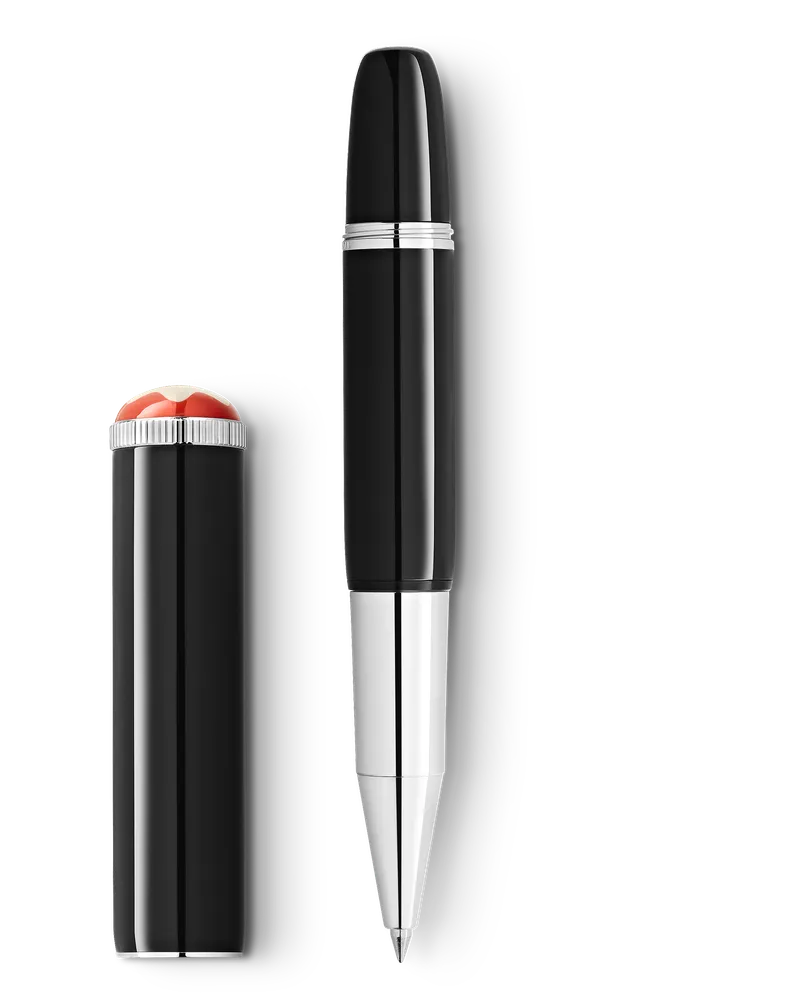 Montblanc Montblanc Heritage Rouge et Noir „Baby“ Special Edition Black Rollerball - Schwarz - Edellack - MB127852 - Rollerballs Schwarz