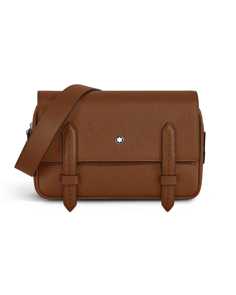 Montblanc Sartorial Crossbody - Rehbraun - Leder - MB220424 - Messenger Bags Rehbraun