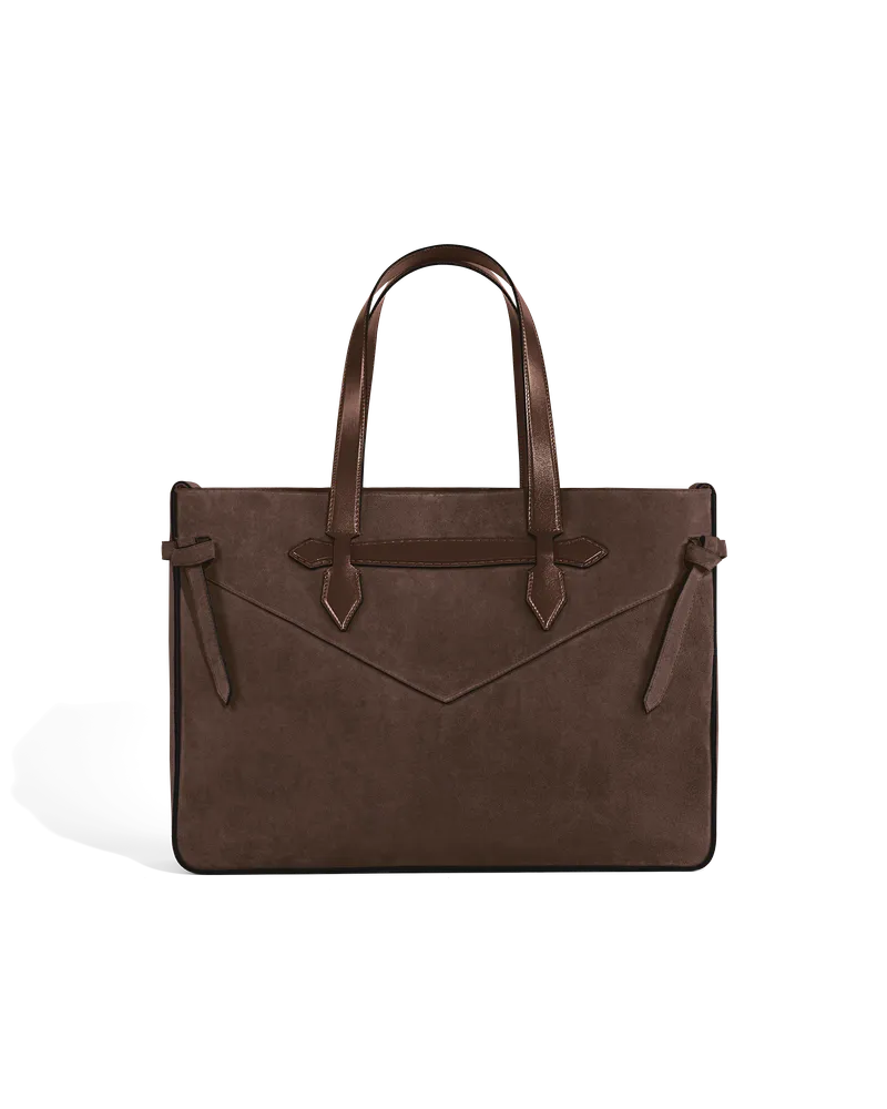 Montblanc Montblanc Envelope Tragetasche im Querformat - Ebony colour - Leder - MB223157 - Tragetaschen Ebony