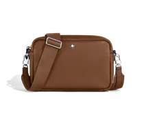 Umhängetasche Montblanc Companion - Rehbraun - Leder - MB221690 - Clutches
