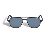 Quadratische Sonnenbrille mit schwarzem Metallrahmen - Schwarz - Metall - MB134465 - Sonnenbrillen