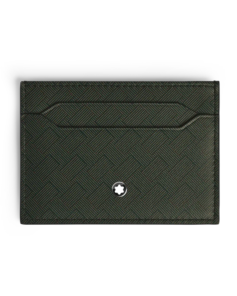 Montblanc Kartenetui 5 cc - Grün - Leder - MB220282 - Kartenetuis Grün