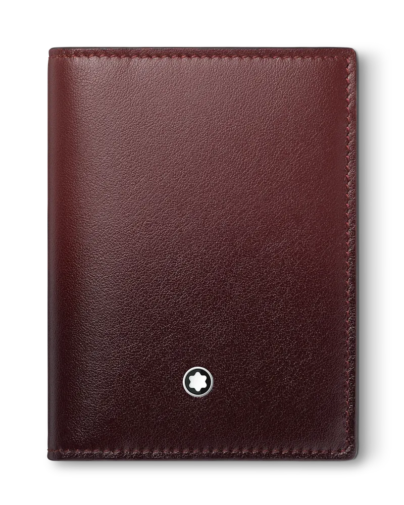 Montblanc Meisterstück Kartenetui 4 cc - Sfumato Bordeauxrot - MB131683 - Kartenetuis Sfumato