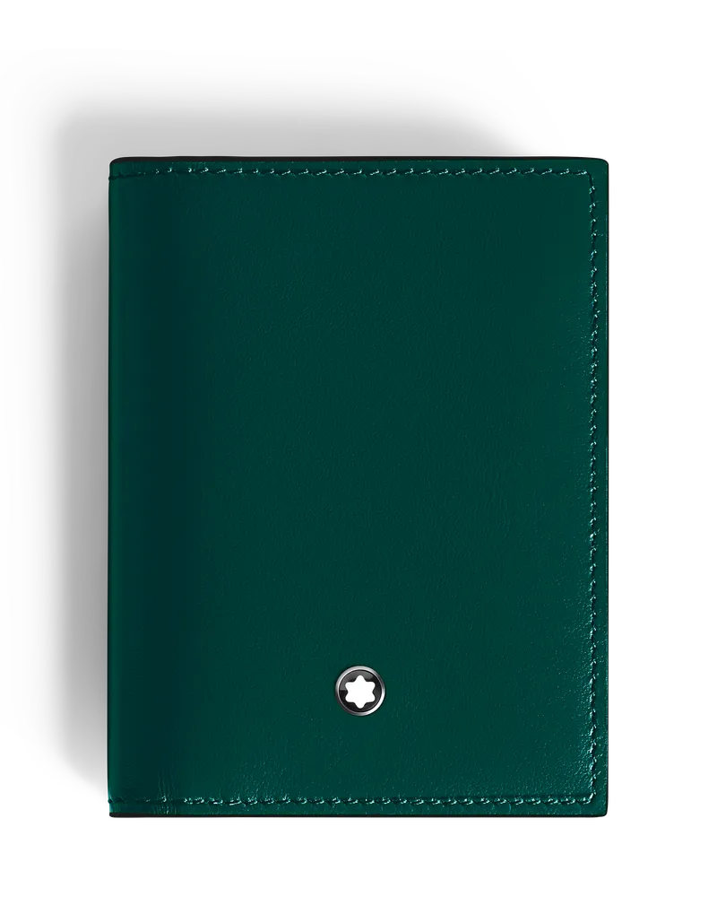 Montblanc Kartenetui 4 cc - Malachit - Leder - MB220235 - Kartenetuis Malachit
