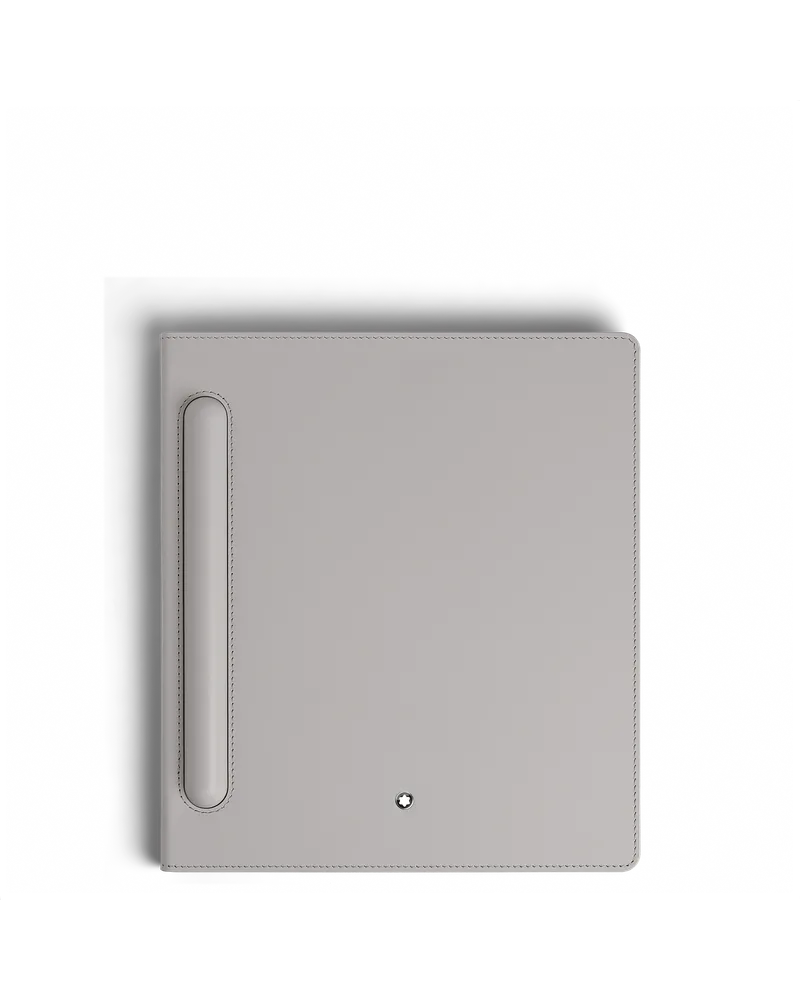 Montblanc Montblanc Digital Paper Folio Farbe Antarktis - Grau - Rindsleder - MB135041 - Smart Notepads Accessoires Grau