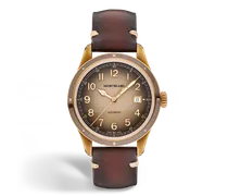 Montblanc 1858 Automatic Date 0 Oxygen - Braun - MB134339 - Uhr