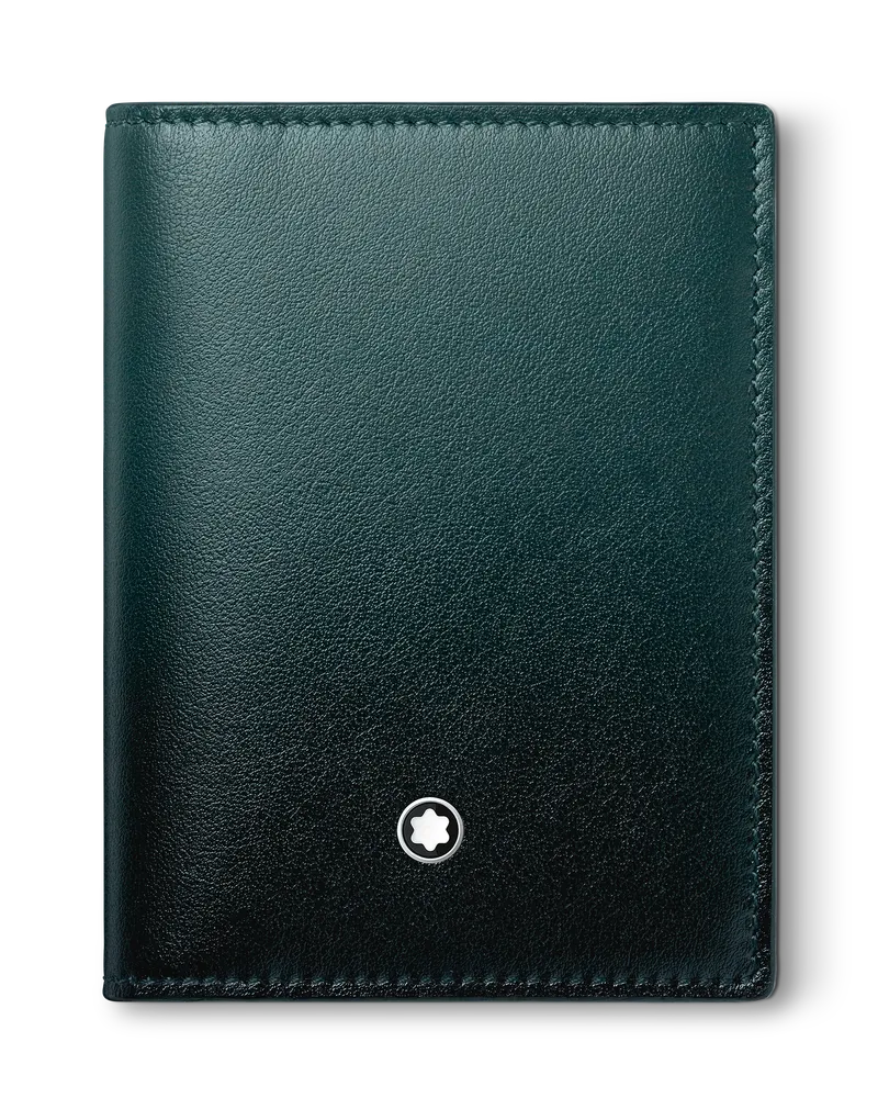 Montblanc Meisterstück Kartenetui 4 cc - Sfumato-British Green - Leder - MB198273 - Kartenetuis Sfumato-british