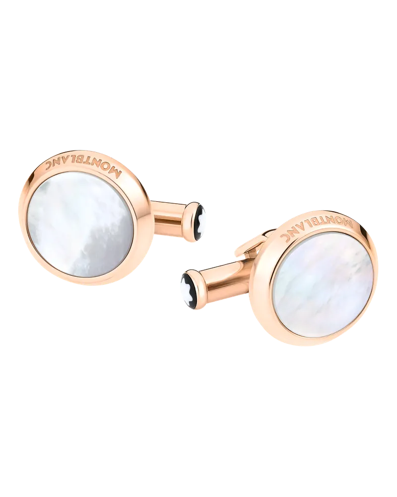 Montblanc Meisterstück Manschettenknöpfe - Edelstahl - MB112908 - Cufflinks 
