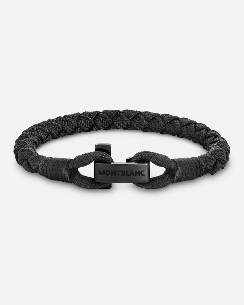 Montblanc Montblanc Armband Mit T-haken - Armbänder - Schwarz Schwarz