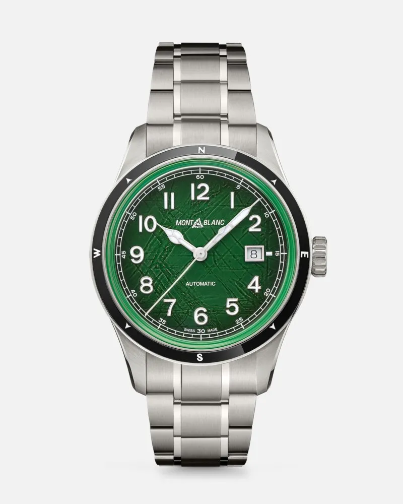 Montblanc Montblanc 1858 Automatic Date 0 Oxygen - Armbanduhren - Grün Grün