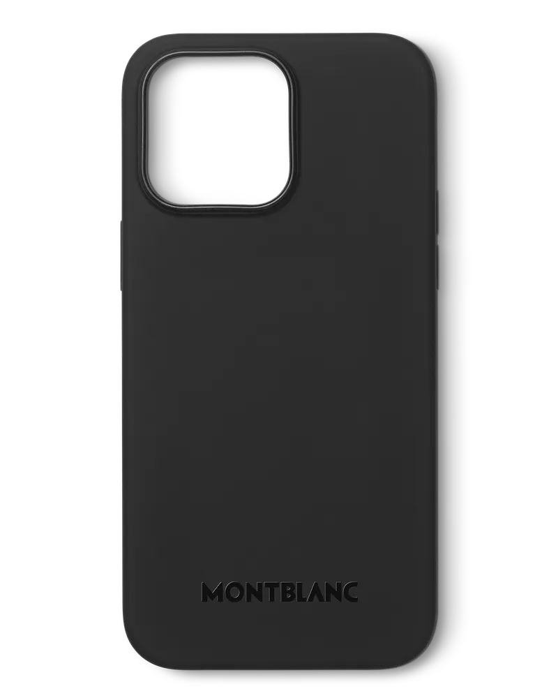 Montblanc Selection Phone Case für das Apple iPhone 15 Pro Max mit MagSafe - Schwarz - MB198151 - Telefonetuis & Telefonhüllen Schwarz