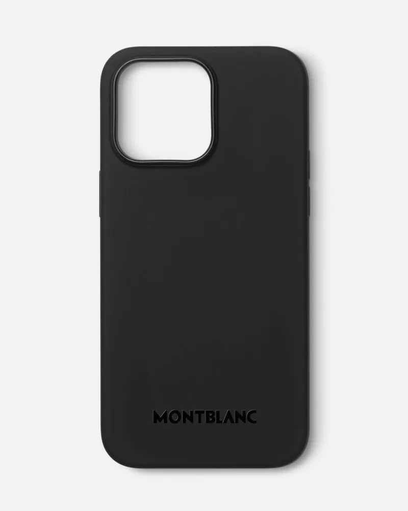 Montblanc Selection Phone Case Für Das Apple Iphone 15 Pro Max Mit Magsafe - Smartphone Cover - Schwarz Schwarz