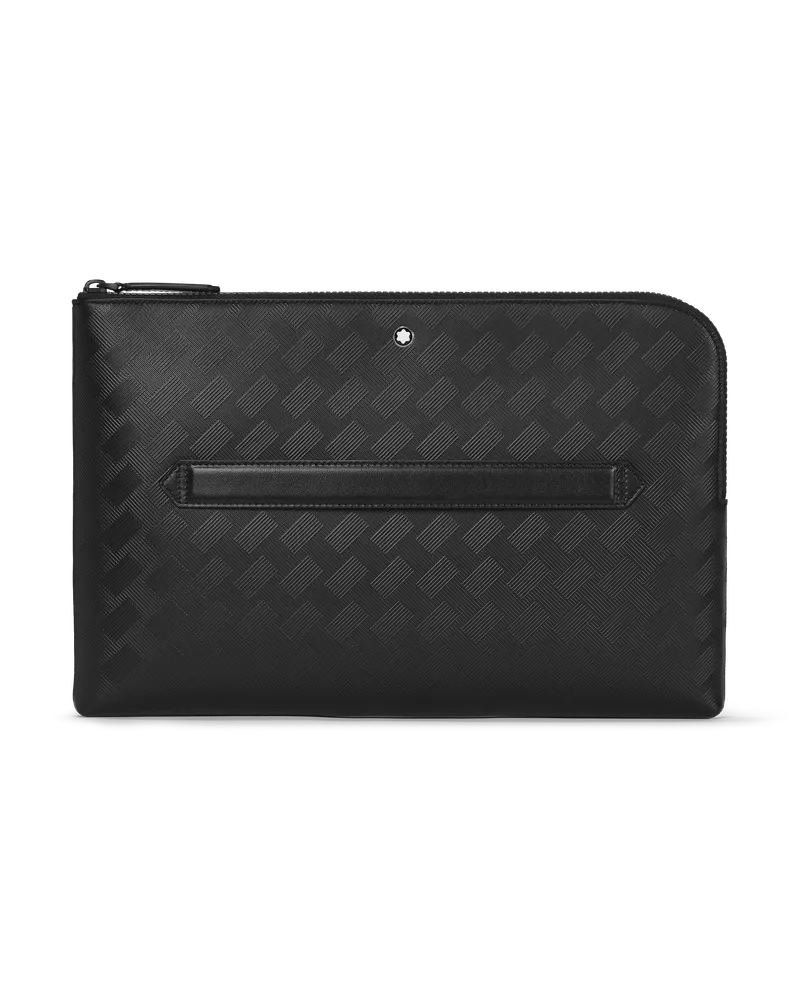 Montblanc Laptoptasche aus Extreme Leder - Schwarz - Leder - MB129969 - Laptoptaschen Schwarz